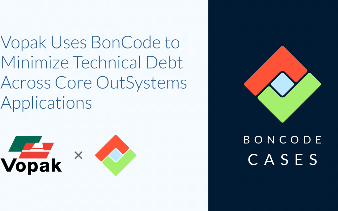 Vopak uses BonCode to minimize technical debt across core OutSystems Applications